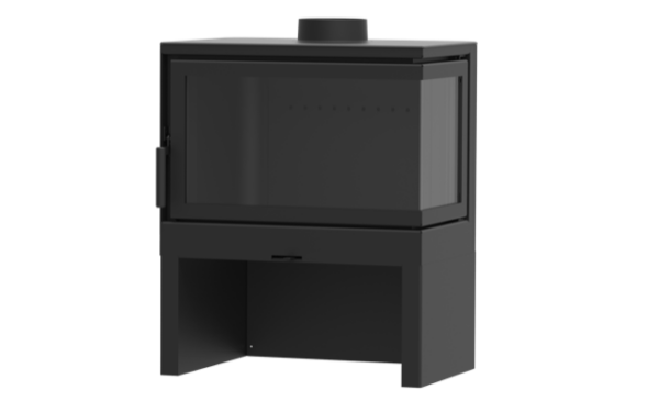 kamin STO M 14 L / R , küljeklaasiga (Dorako)